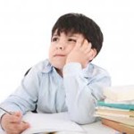 kid studying